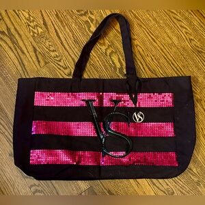 Victoria’s Secret Sequins Tote Bag